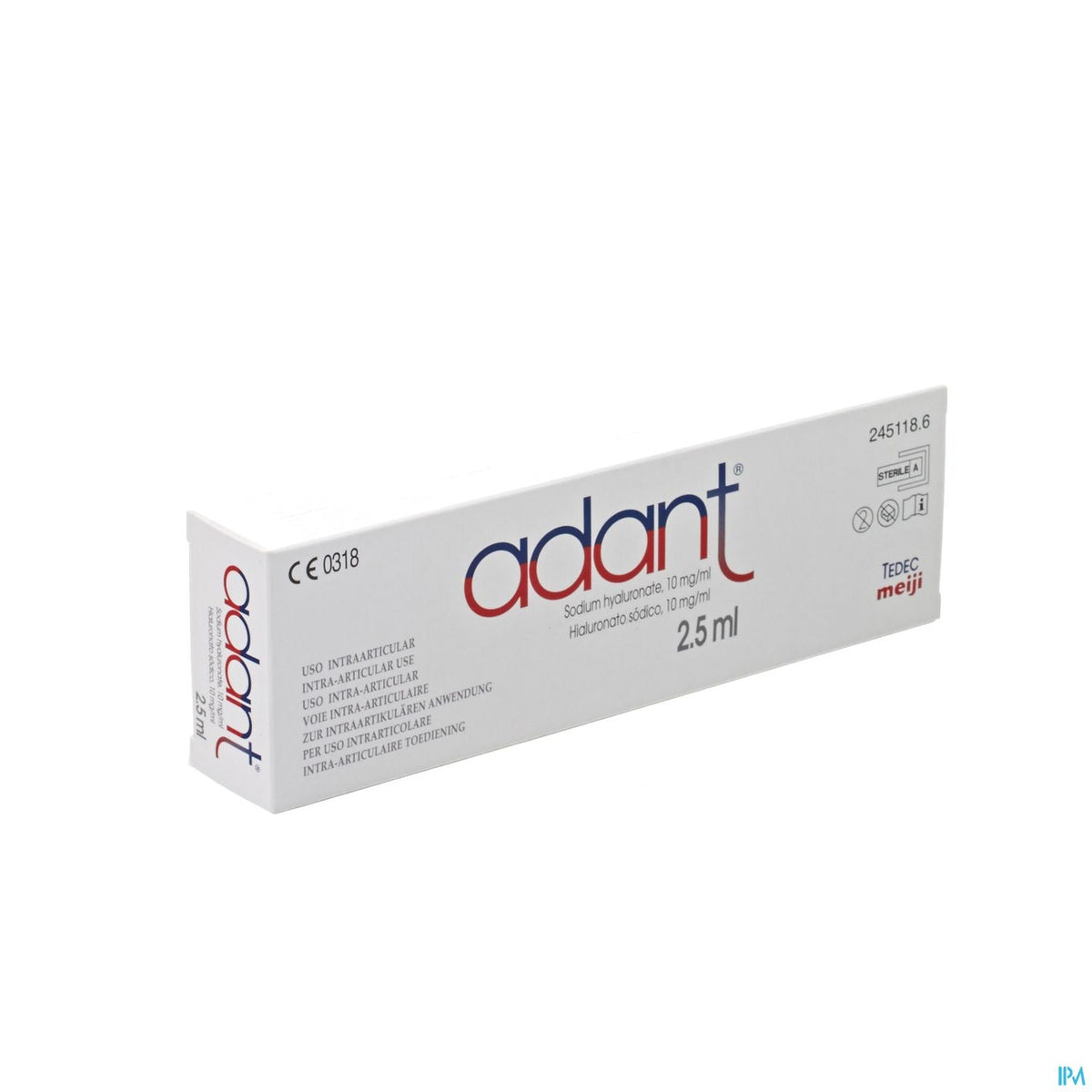 Adant 1% Intra-articulaire Injectie Oplossing 2,5ml – BENU