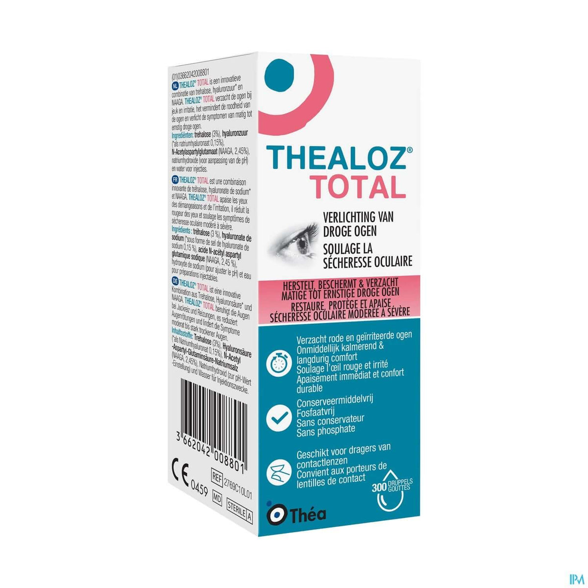 Thealoz Total | 10ml oogdruppels | Droge ogen – BENU