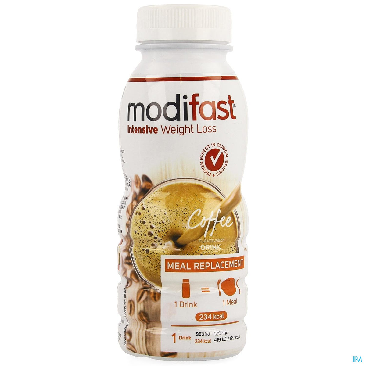 Modifast Intensive Coffee Flavoured Drink 236ml | BENU Apotheek – BENU
