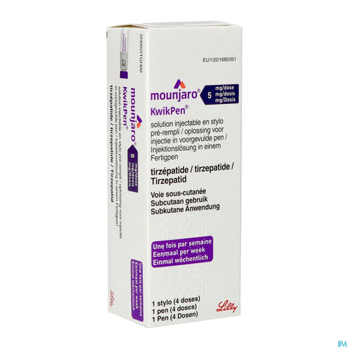 Mounjaro 5mg | voorgevulde pen | Diabetes & obesitas  BENU