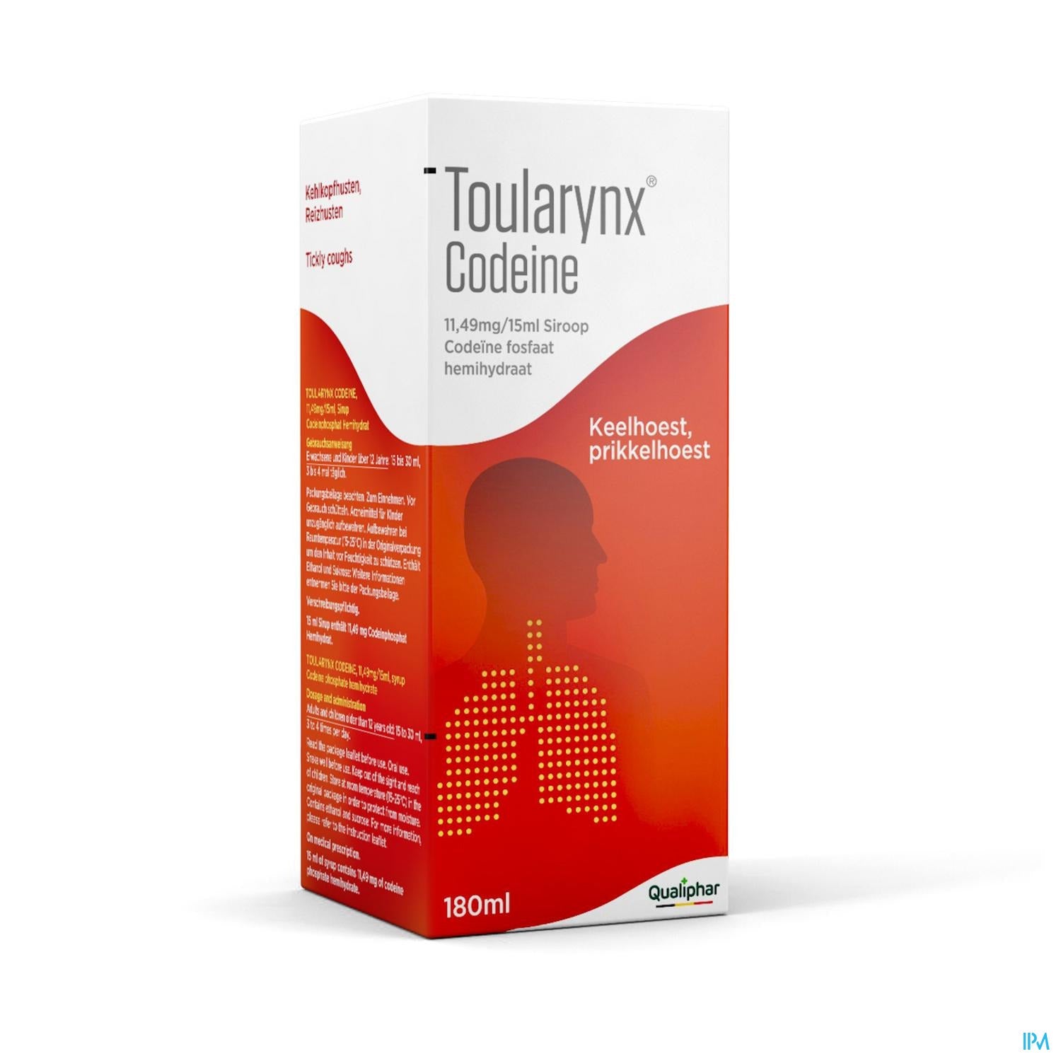 Toularynx Codeine Sir 180ml  BENU
