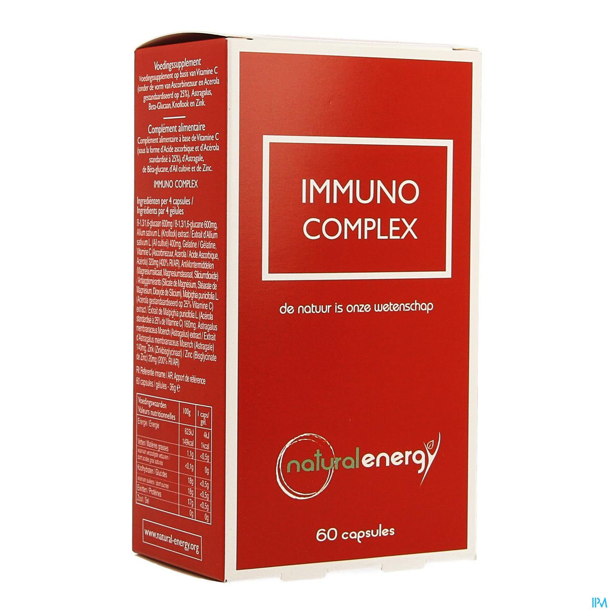 Immuno Complex Caps 60 Natural Energy Labophar | BENU Apotheek – BENU