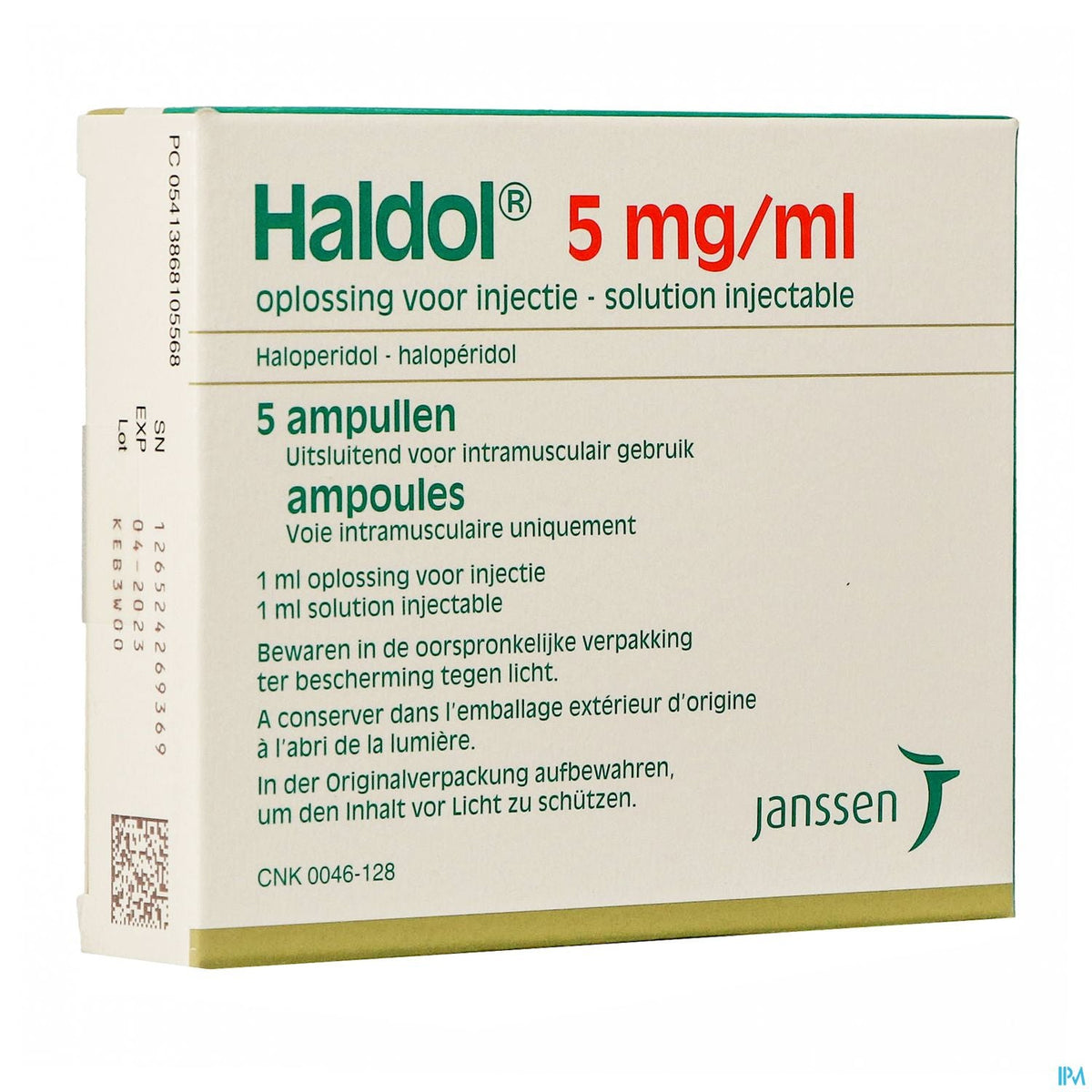 Haldol Amp 5 X 5mg/1ml – BENU